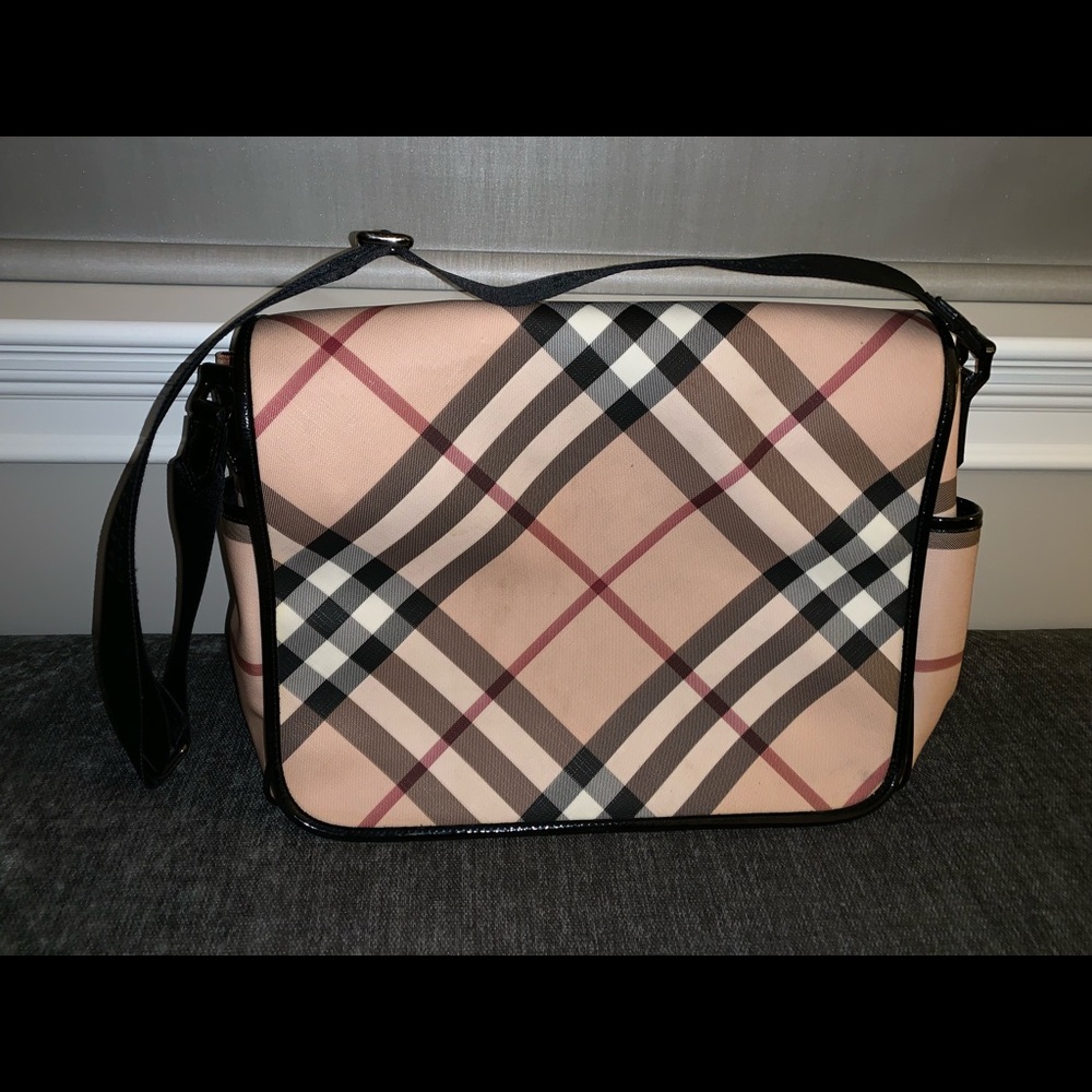 Burberry crossbody diaper bag